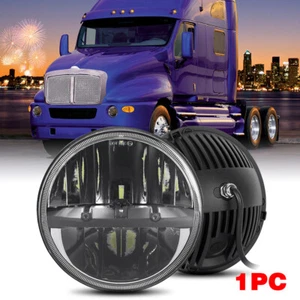 DOT 7'' Round H6024 LED Headlight Sealed Beam Lamp For Kenworth T2000 1997-2011 - Picture 1 of 16