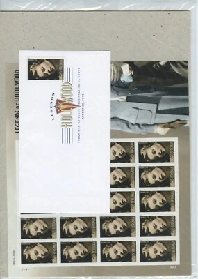 #5012 Legends of Hollywood, Ingrid Bergman sheet of 20 FOREVER MNH + FDC SEALED - Image 1 of 2