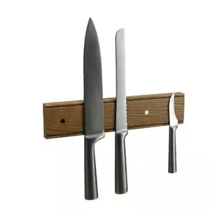 Oak Magnet Knife Rack - Picture 1 of 8