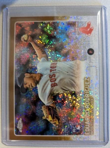 Actualización Topps Chrome 2015 Eduardo Rodríguez Gold - Imagen 1 de 6