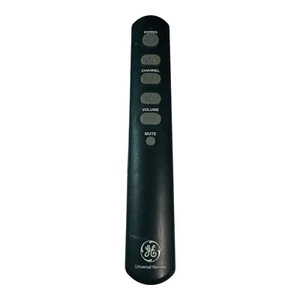 Mando a distancia universal GE negro compatible con múltiples dispositivos probado - Imagen 1 de 3
