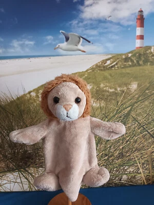 Handpuppe Löwe ca. 21 cm groß - Bild 1 von 3