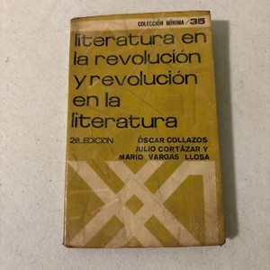 Literatura En La Revolucion Y Revolucion En La Literatura Cortazar Vargas Llosa - Imagen 1 de 7