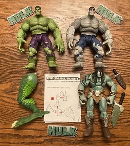 Hasbro Marvel Legends Classic Hulk, Savage Grey Hulk, Skaar, FFF ¡Pierna izquierda suelta! - Imagen 1 de 9