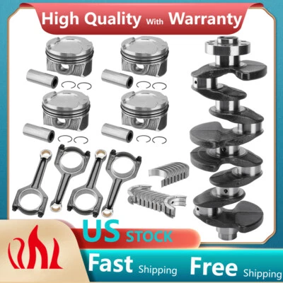 Cigüeñal N20B20 + pistones + varilla de cono + cojinete para BMW 320i 428i X3 Z4 F20 2,0 L Foto 1 de 4