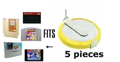 POWER YOUR TECH 5 x Game Save Battery For SEGA MegaDrive MD SMS Nintendo NES SNES N64 Cart