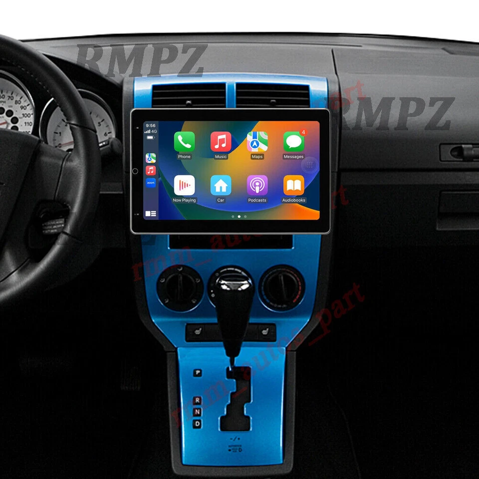 For 2009-2012 Dodge	Caliber Apple Carplay Car Radio NAVI WIFI FM Android 13 32G - image 1 of 4