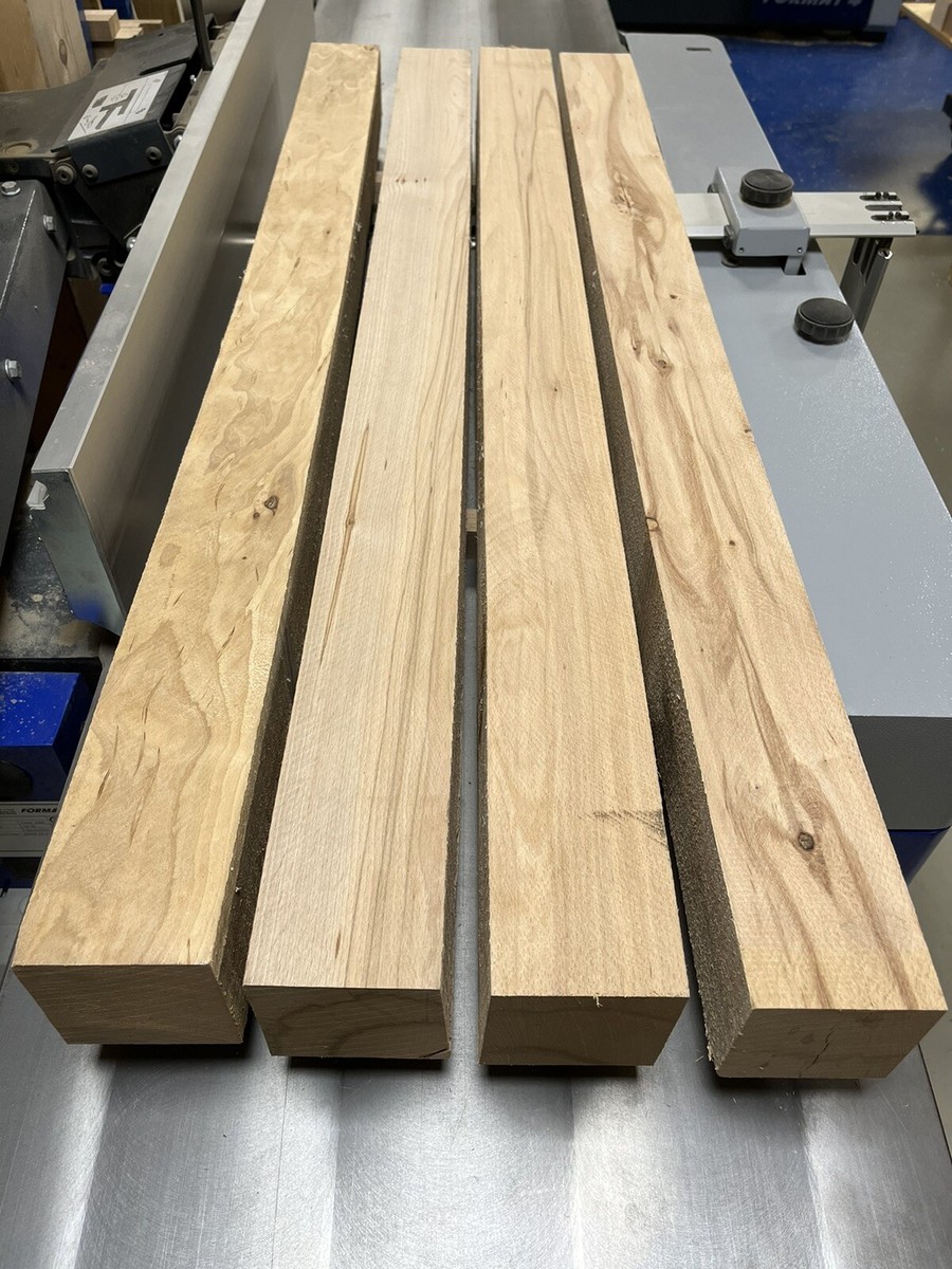 Fichte Tanne Kantholz 100x100mm - Sägeraue Balken 120cm Länge (2 Stück)