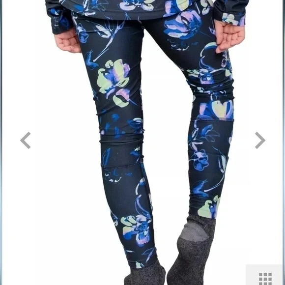 Nwt Obermeyer Courtnay 紧身青少年女孩 Baselayer-Night Life — 第 1/4 张图片