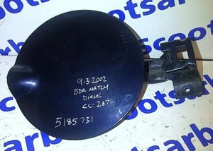 SAAB 9-3 93 Diesel Fuel Flap Tank Hatch Col: 267 Blue 5185731 2001 2002 2003 - Picture 1 of 1