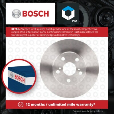 2x Brake Discs Pair Vented fits LEXUS CT200H ...