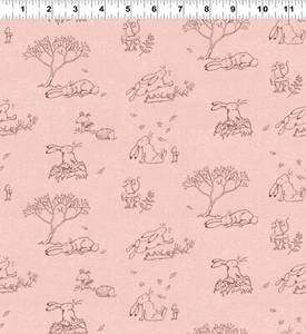 Tela de algodón Fat Quarter Clothworks Adivina cuánto te amo Forest Friends - Imagen 1 de 4