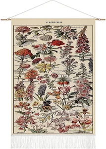 Vintage Tapestry 52 X 13 Inch, Long Tapestry Vertical Wall Hanging Reference Ill - Picture 1 of 12