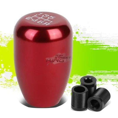 UNIVERSAL M8/M10/M12 6-SPEED MANUAL TRANSMISSION SHORT THROW SHIFTER RED KNOB Foto 1 de 4