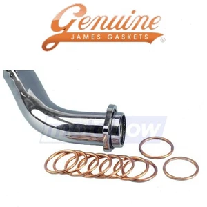 James Gasket Copper Crush Ring Exhaust Port Gaskets for 2018-2019 Harley di - Picture 1 of 5