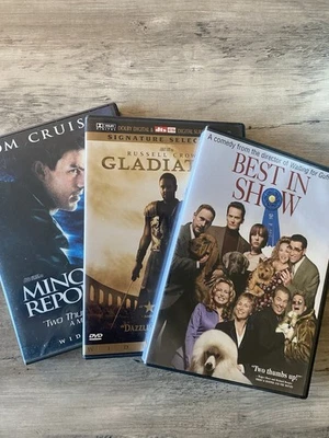 Best In Show, Gladiator, Minority Report Dvd Lot Bundle - Image 1 of 4