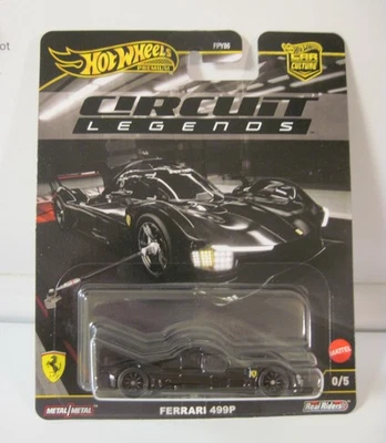 Hot Wheels 2025 Premium Circuit Legends Ferrari 499P Black Chase - Image 1 of 4
