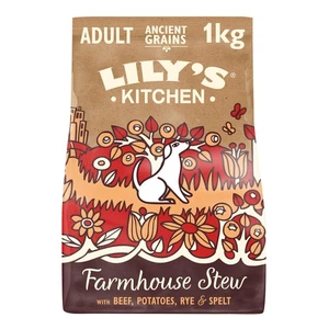 Lily’s Kitchen Made with Natural Ingredients Adult Dry Dog Food Beef Stew 1kg - Picture 1 of 5