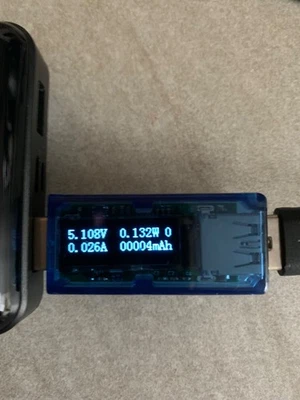 USB Leistungsmesser Tester Multimeter Voltmeter Amperemeter Detektor - Bild 1 von 4