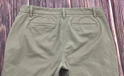 Pantalones chinos Talbots verde claro relajados para mujer talla 6P Foto 1 de 4