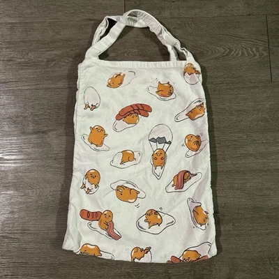 Bolsa tote Sanrio Gudetama cônica multi bolso laptop computador - Imagem 1 de 4