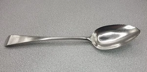 LARGE ANTIQUE GEORGIAN SILVER SERVING SPOON. Hallmarked. 70grams. Dated 1805. - Picture 1 of 24