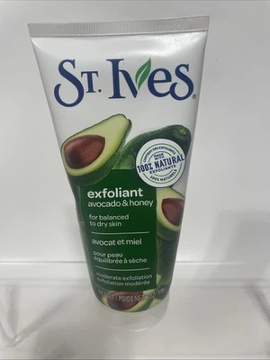 St. Ives Exfoliant Avocado & Honey 6 Oz For Balanced To Dry Skin - Image 1 of 4