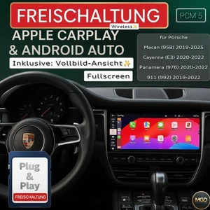 Porsche PCM 5 | Carplay & Android Auto Nachrüstung | Macan Cayenne Panamera 911 - Bild 1 von 21