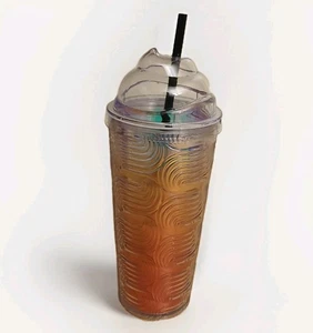 SLURPEE 7/11 Shimmering Slurpee Cup With Swirl Lid & Straw - Picture 1 of 5