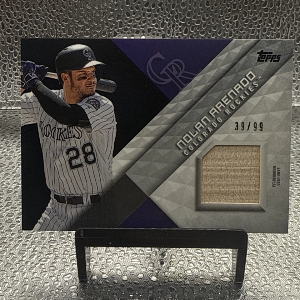2018 Topps - Major League Material Series 2 Black #MLM-NA Nolan Arenado /99 - Image 1 of 4