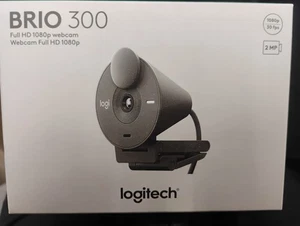Kamera internetowa Logitech Brio 300 Full HD 1080p czarna (960-001497) - Zdjęcie 1 z 4