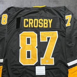 Signiertes Sidney Crosby Penguins Trikot handsigniert COA #87  - Bild 1 von 6