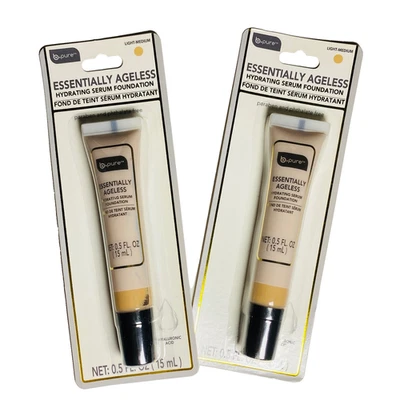 Foundation Serum [ Light Medium ] Face Makeup B-Pure Mature Skin Hydrating z - Image 1 of 4