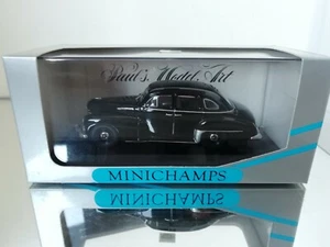 Minichamps Opel Kapitan 1951-53 in nero su 1:43 nella scatola - Foto 1 di 5