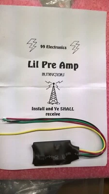 CB 10 METER  RECEIVE PREAMP  GAIN -30dB TO +25dB  LOW NOISE  3-30 MHz 13.8 V NEW - image 1 of 4