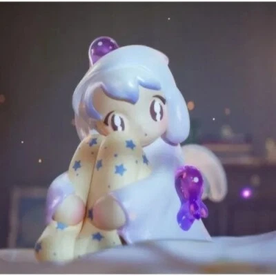 F.UN x Aamy 魔术师故事系列 GHOST 👻💜 乙烯基人偶 全新 — 第 1/4 张图片