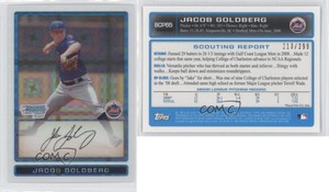 2009 Bowman Chrome Prospects X-Fractor /299 Jacob Goldberg #BCP65