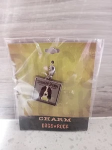Demdaco NEW Springer Spaniel Charm Pendant with clip - Picture 1 of 3
