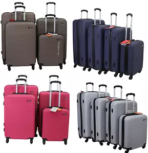 XL Large Suitcase 4 Wheel MEDIUM Lightweight ABS Hard Shell Luggage Cabin Case - Picture 1 of 158