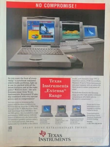 Texas Instruments print ad cut from a 1995 Magazine - Bild 1 von 1