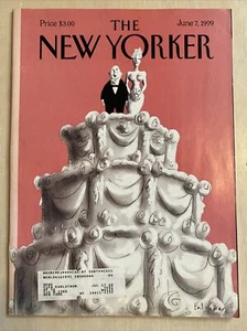 New Yorker Full Mag June 7 1999 The Icing on the Cake by Ian Falconer Like New - Picture 1 of 2