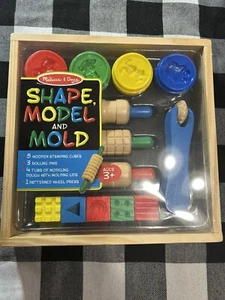 Melissa & Doug Forma, Modelo y Molde Arcilla Actividad Set Nuevo Sellado Modelo 165 - Imagen 1 de 2
