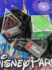 Disney Star Wars Galaxy’s Edge Green Sith Jedi Holocron Set Effetti Sonori Luce - Foto 1 di 1