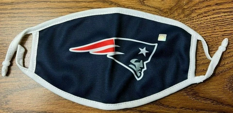 Up to 11 New England Patriots Season Ticket Holder OFFICIAL Face Mask NEW Cover