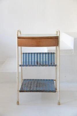 Jacques Hitier Chevet Sidetable Nachttisch Tubauto 1952 - Image 1 of 4