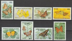 TURKS & CAICOS ISLANDS 1990 SG 1019/1026 + MS 1027 MNH - Picture 1 of 2