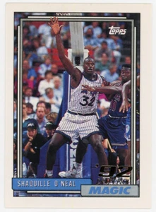 Tarjeta de baloncesto Shaquille O'Neal 1993 Topps #362 Orlando Magic Rookie RC, NBA - Imagen 1 de 2