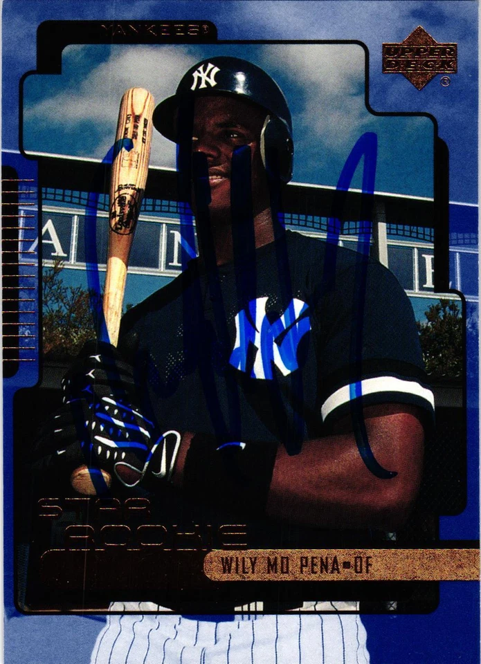 2000 Upper Deck Signed MLB Baseball Card AUTO You Pick 1 For Set - Image 1 of 1