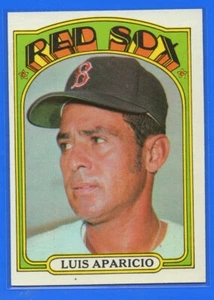 1972 Topps Baseball #313 Luis Aparicio Boston Red Sox - Picture 1 of 2