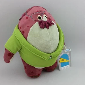 Don Carlton Plush Monsters Inc University Mature Student Fraternity 11 inch NWT - Picture 1 of 5